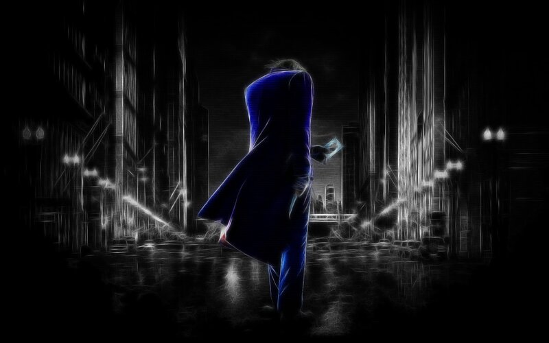 Joker in Blue Coat