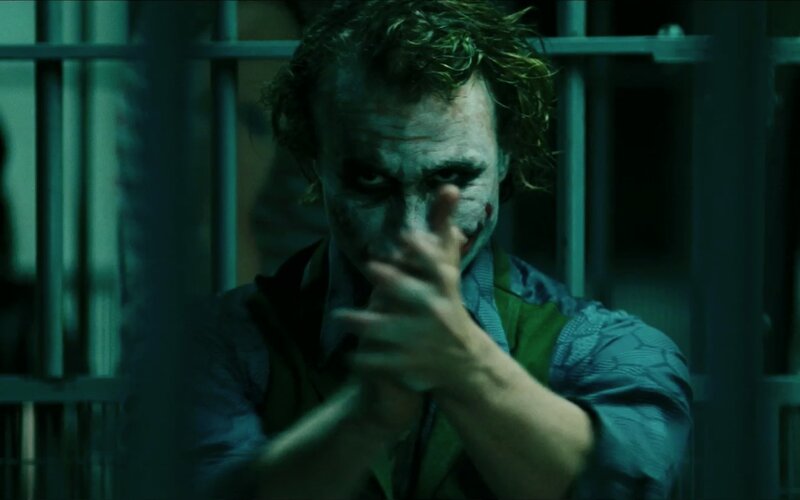 Joker in Jail Cell — Green, Dark