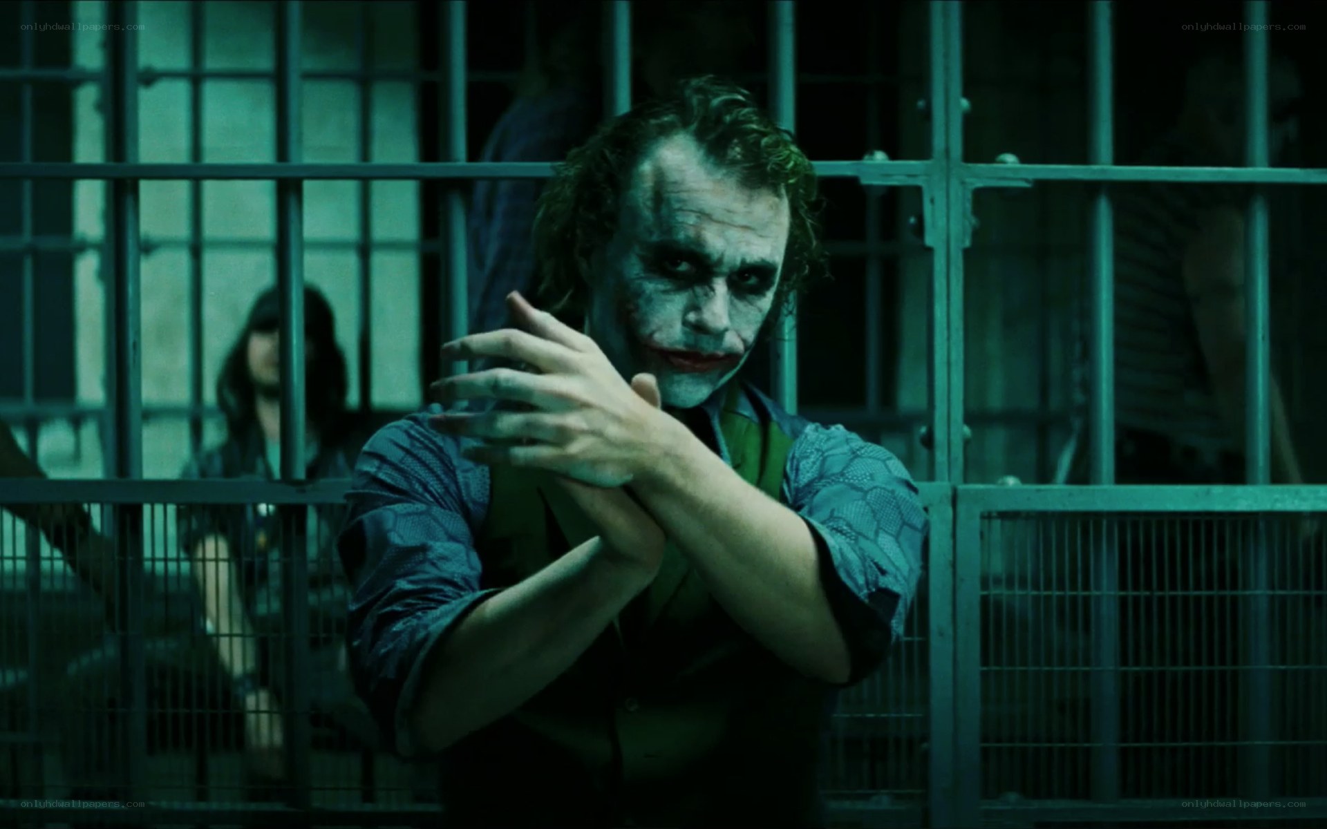 Joker in prison cell
