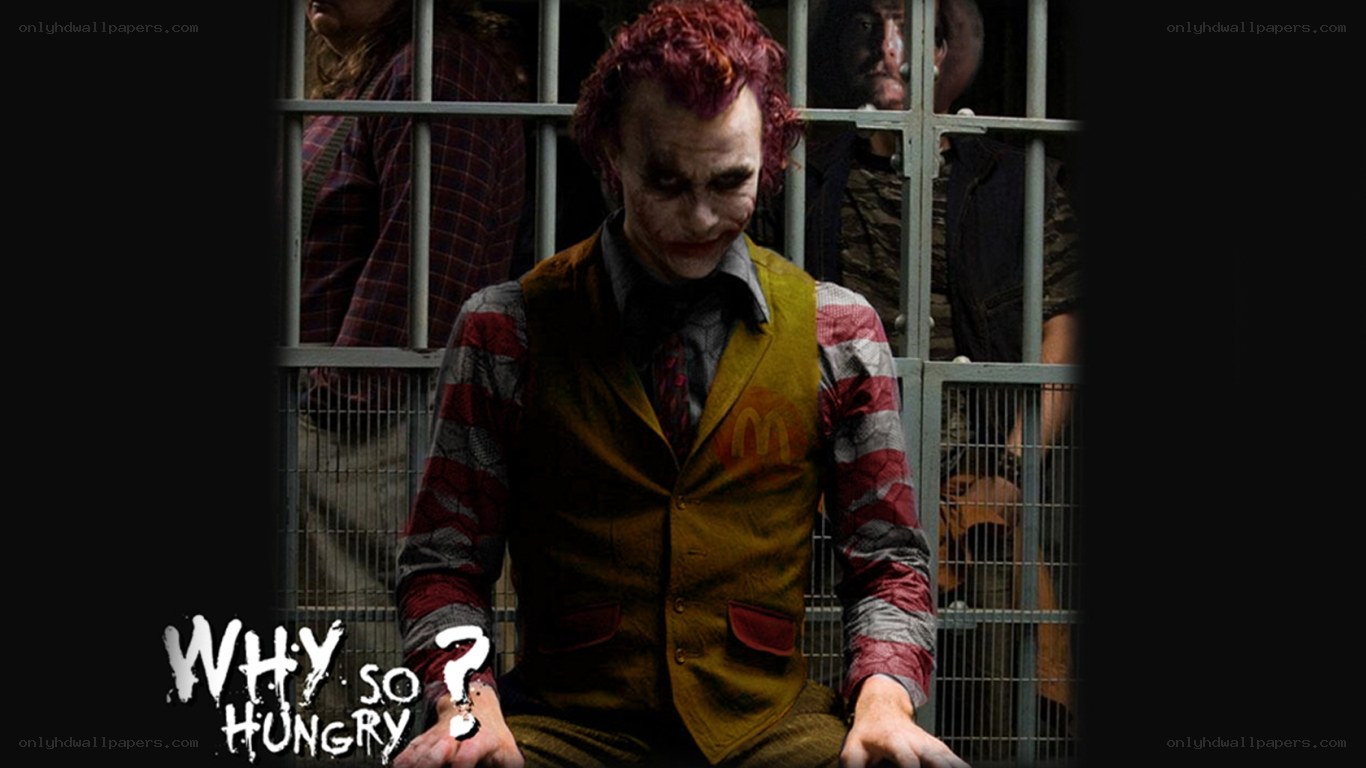 Joker in prison cell