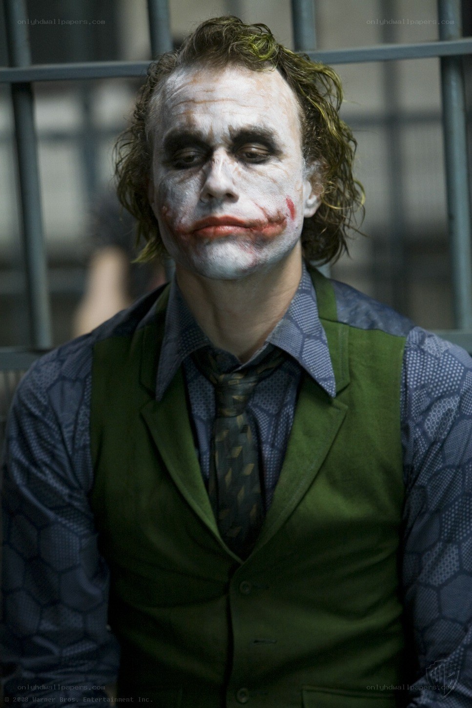 Joker in prison cell
