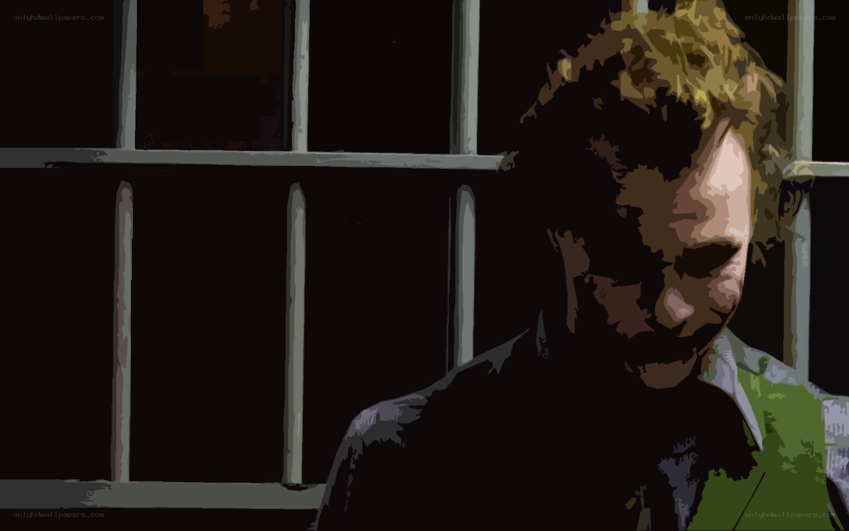 joker in prison cell
