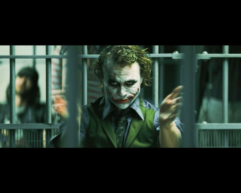 Joker in Prison Cell — Green