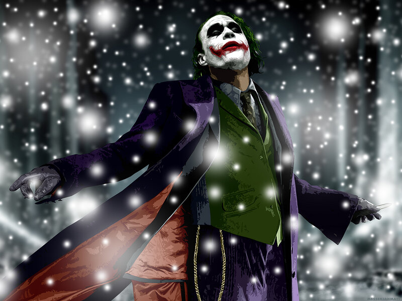 Joker in Snow