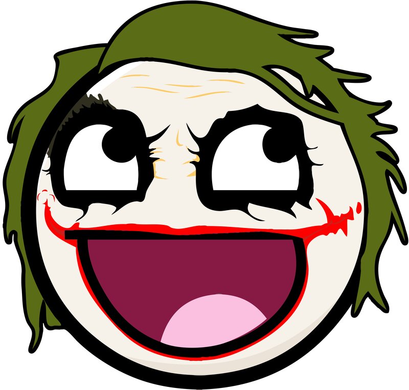 Joker meme face