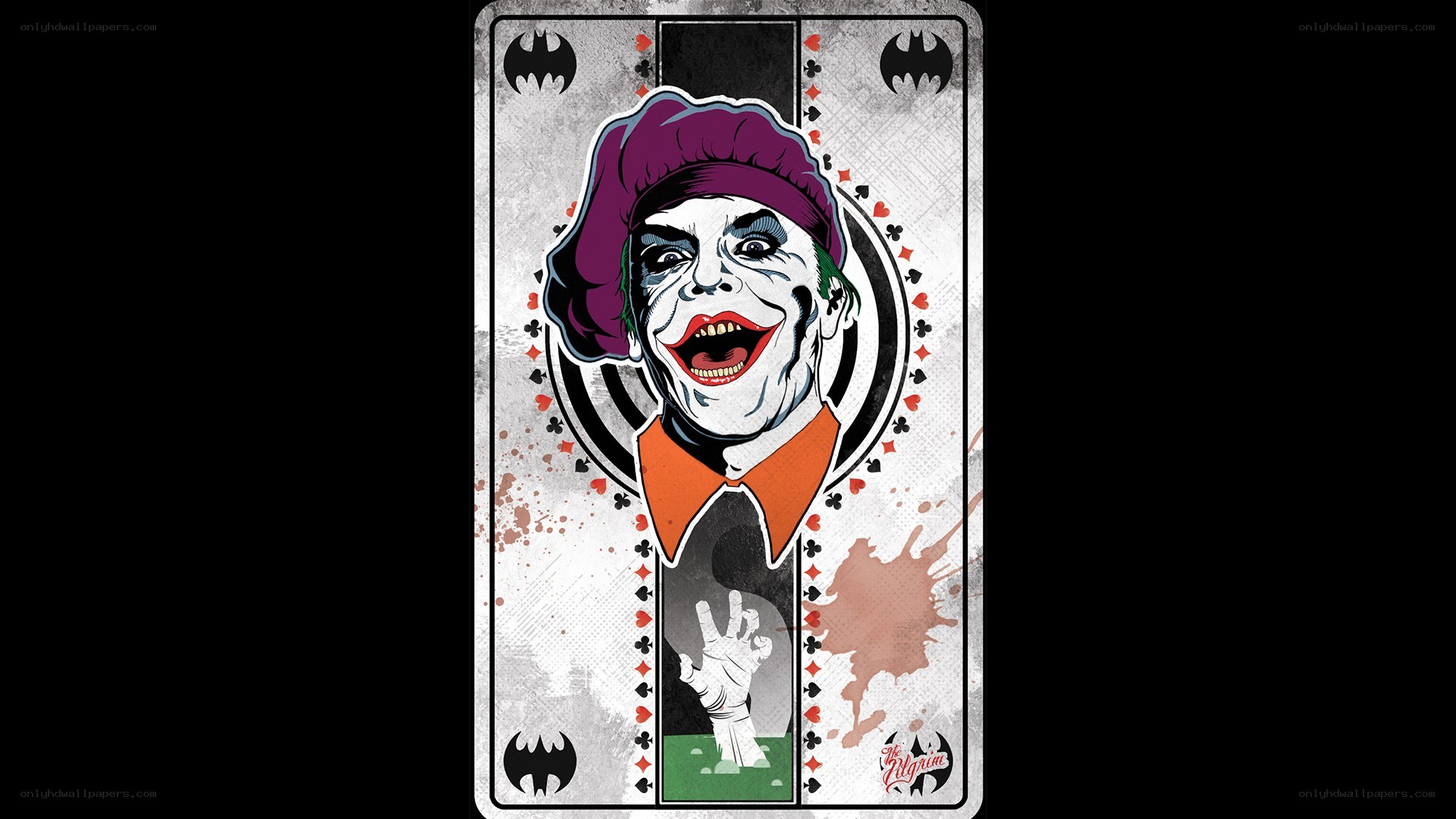 Joker playing card design