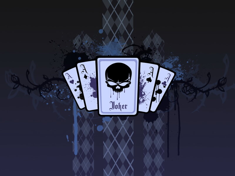 Joker playing cards artwork