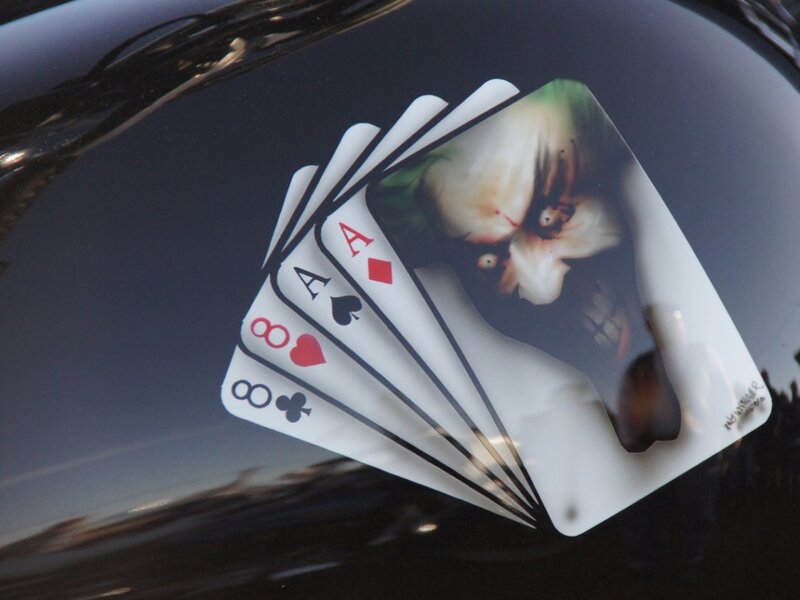 Joker Playing Cards — Black