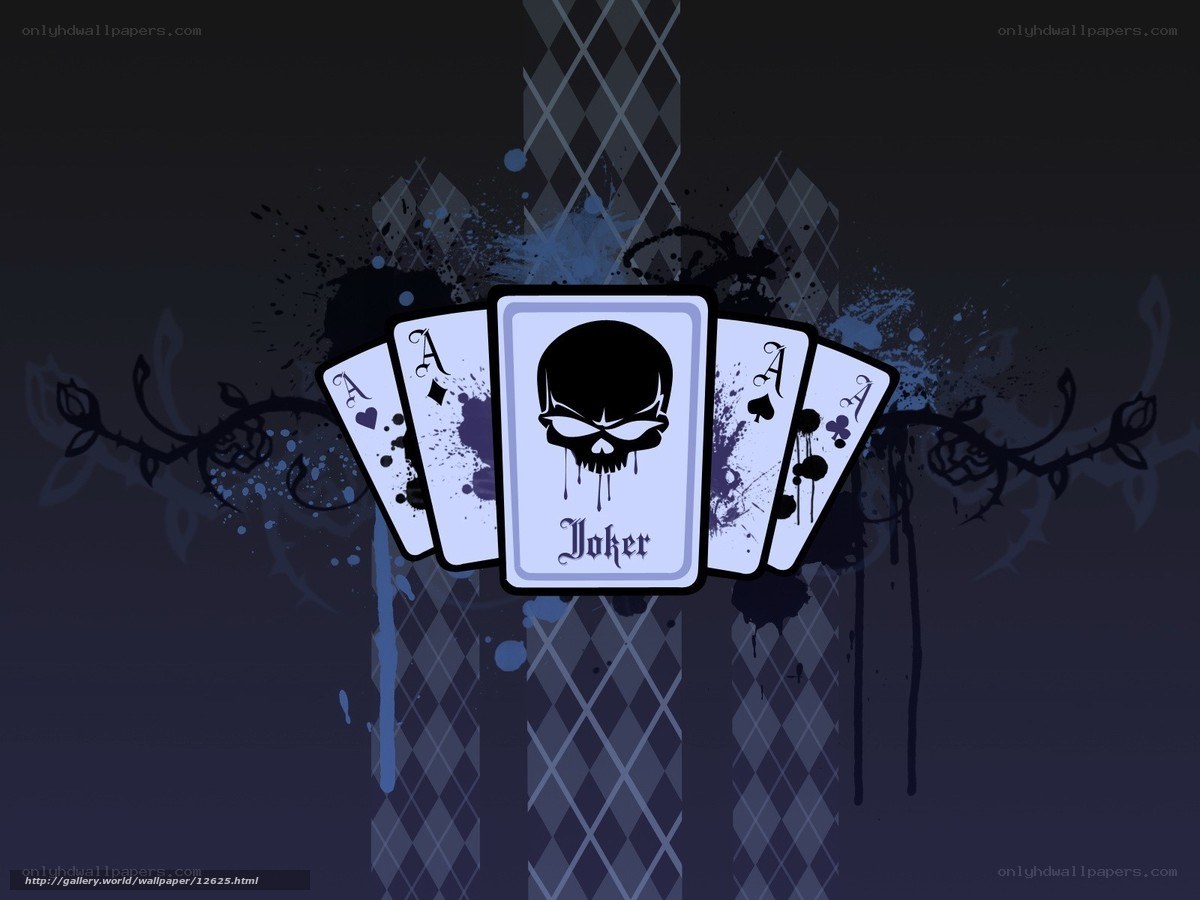Joker playing cards wallpaper