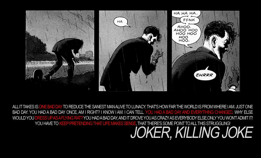 Joker's Monologue