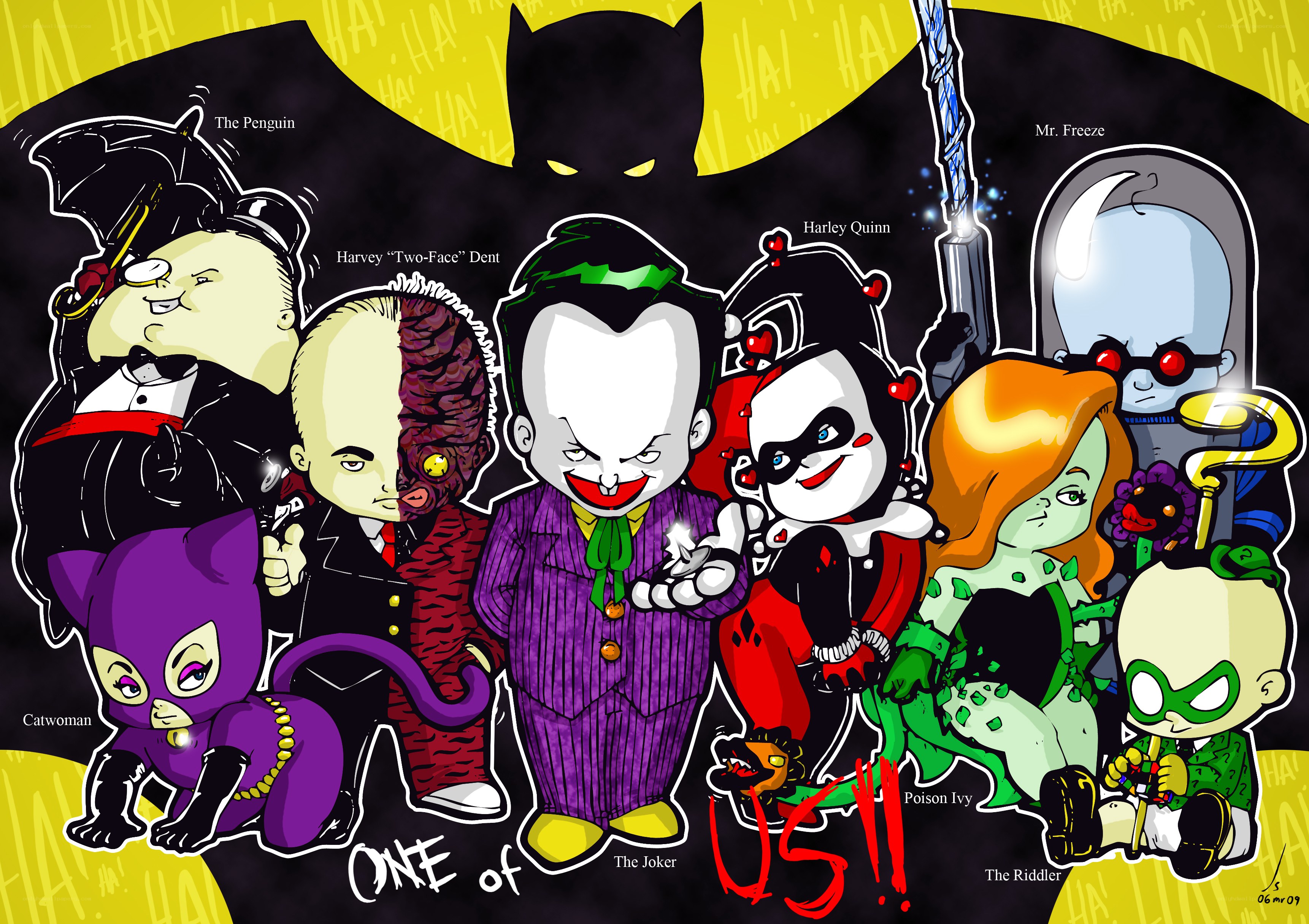 Joker's Rogues Gallery
