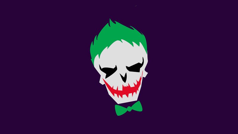 Joker Skull Head