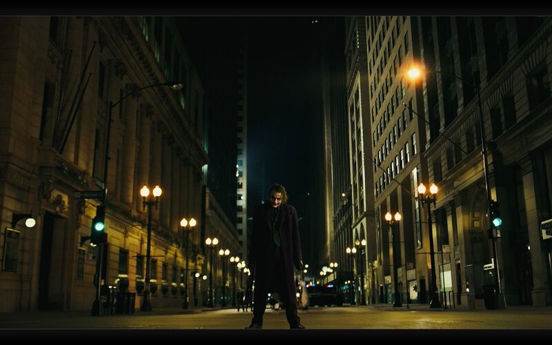 Joker Standing in Street — Black