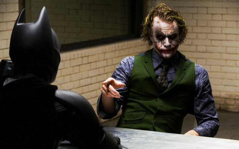 Joker Talking to Batman