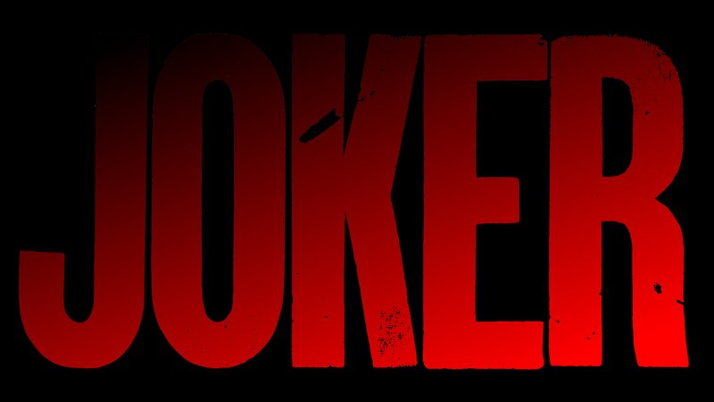 Joker Text Logo