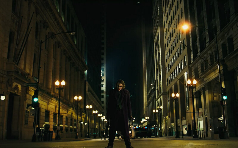 Joker Walking on Street