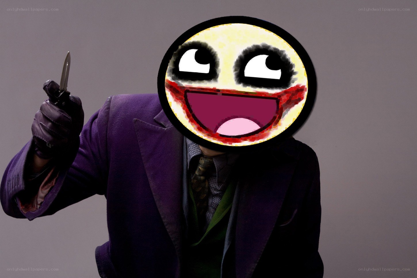 Joker with emoji face