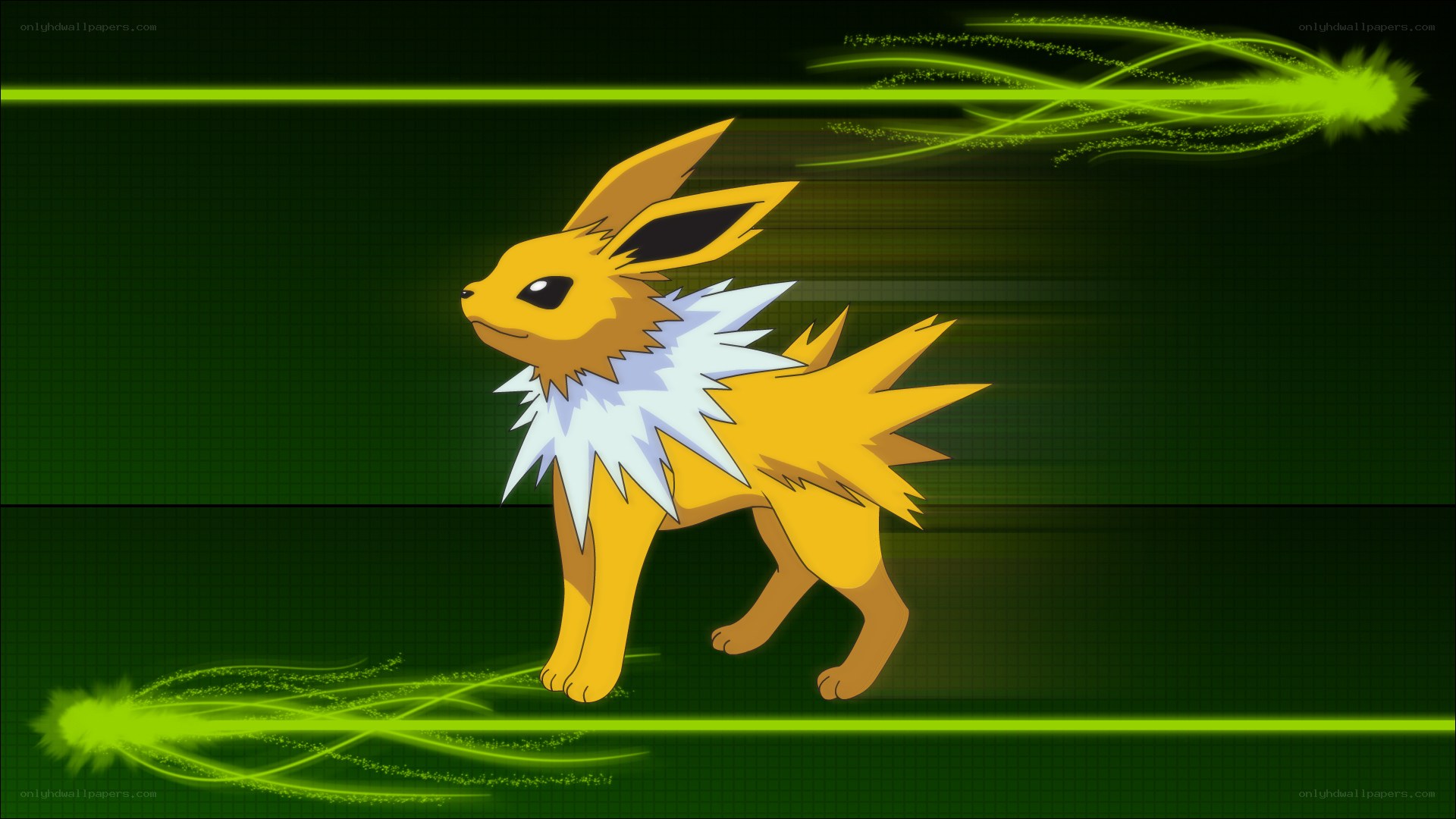 Jolteon in action