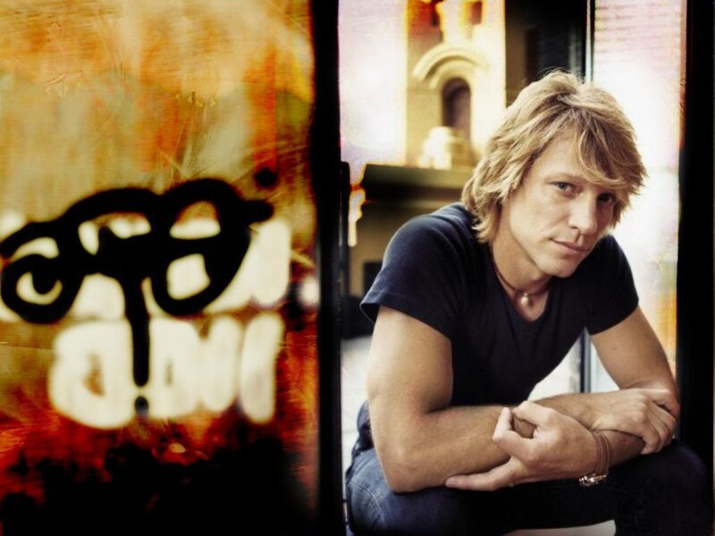 Jon Bon Jovi in a contemplative pose