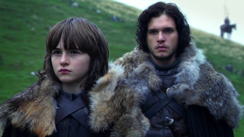 Jon Snow and Bran Stark