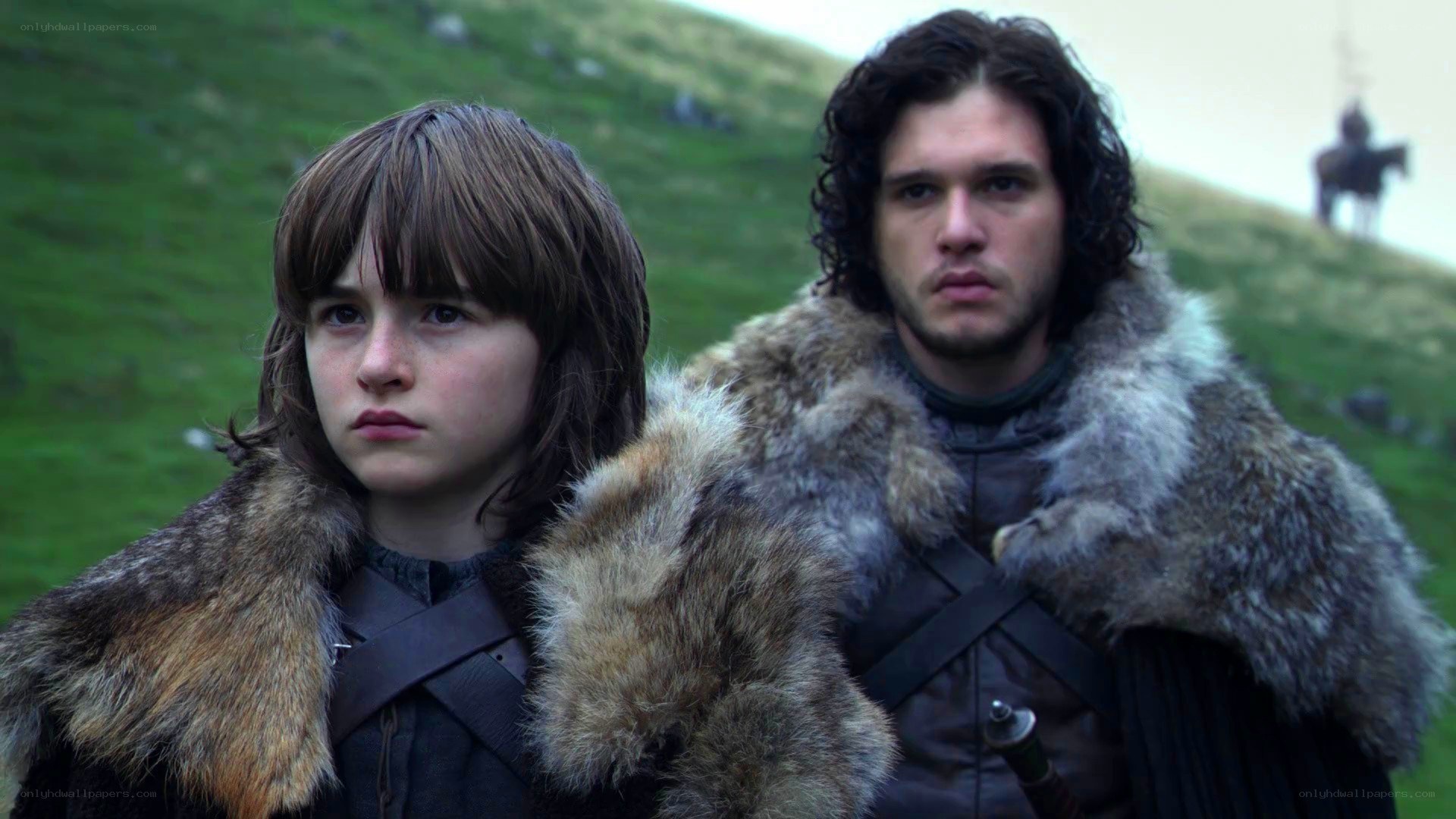 Jon Snow and Bran Stark