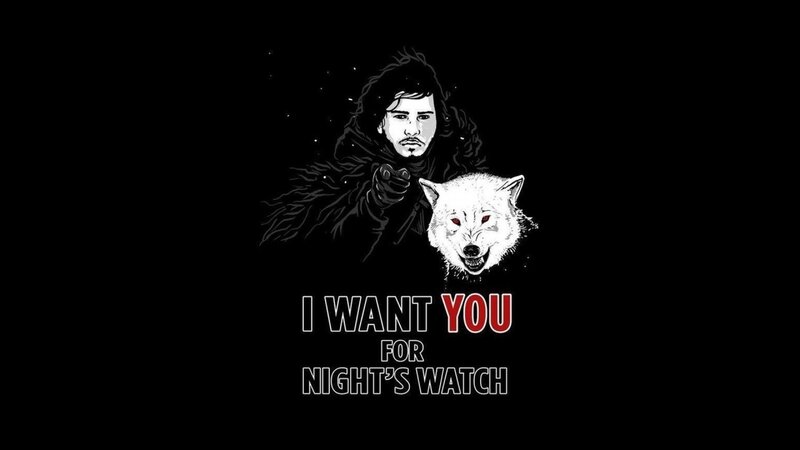 Jon Snow and Ghost
