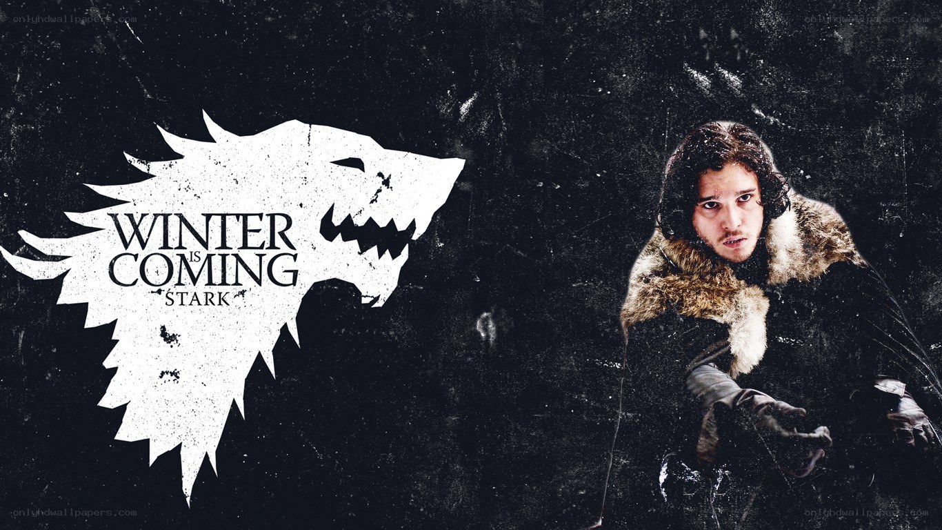 Jon Snow and Stark sigil