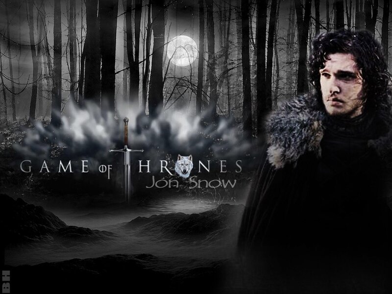 Jon Snow in Forest