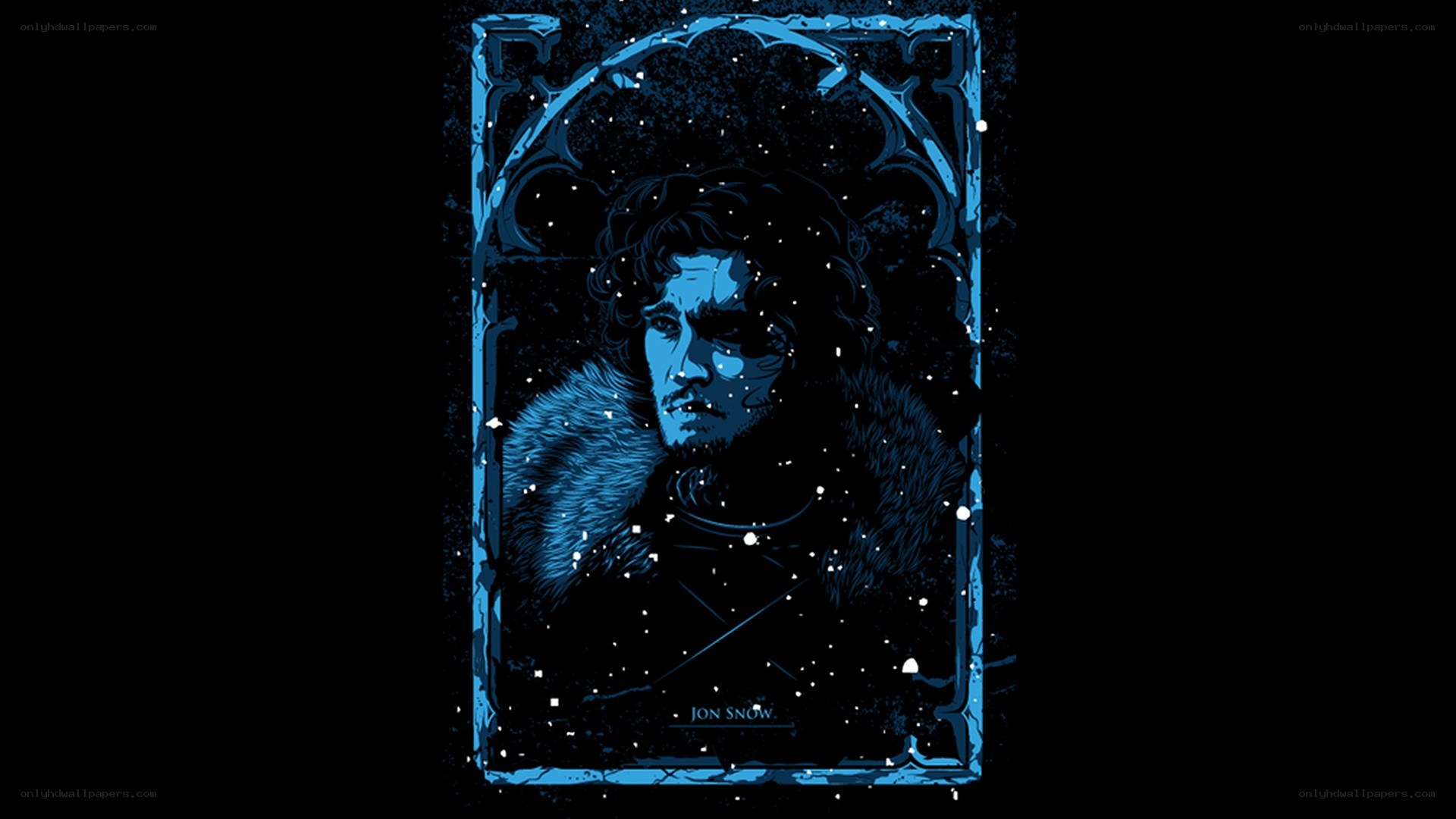 Jon Snow portrait art