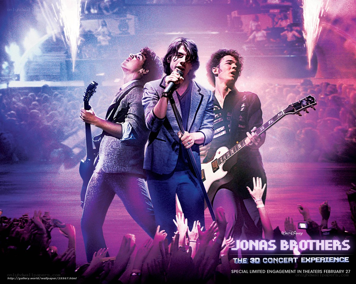 Jonas Brothers concert poster