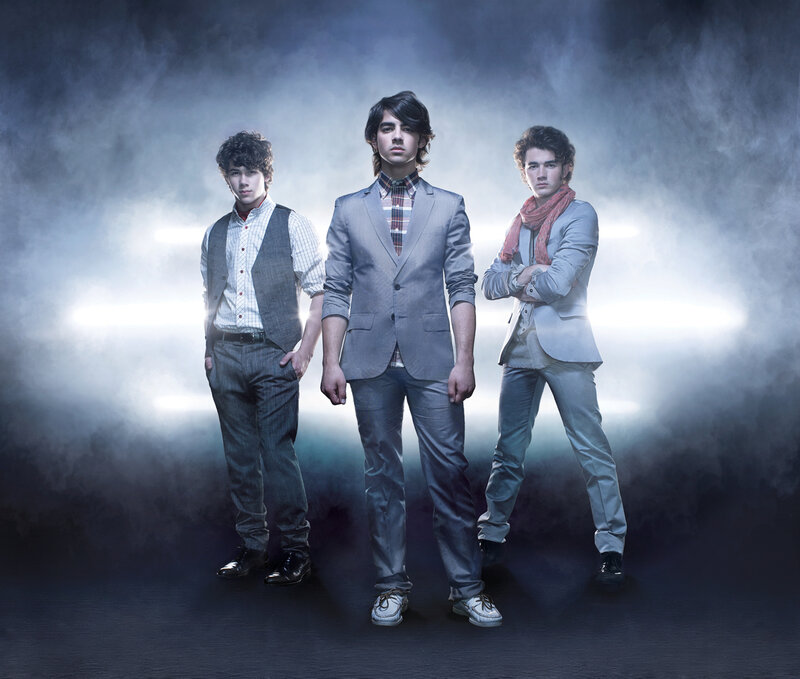 Jonas Brothers in suits