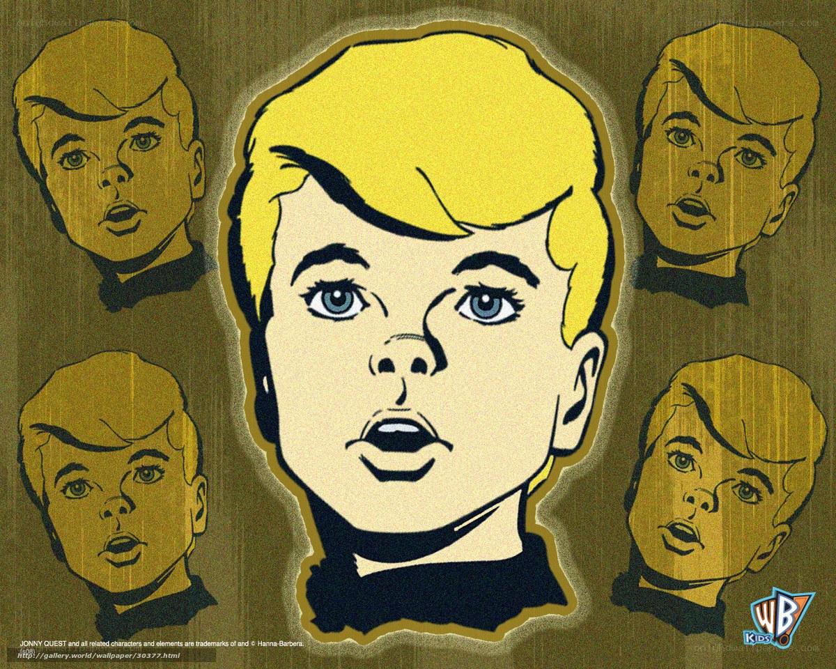 Jonny Quest character collage