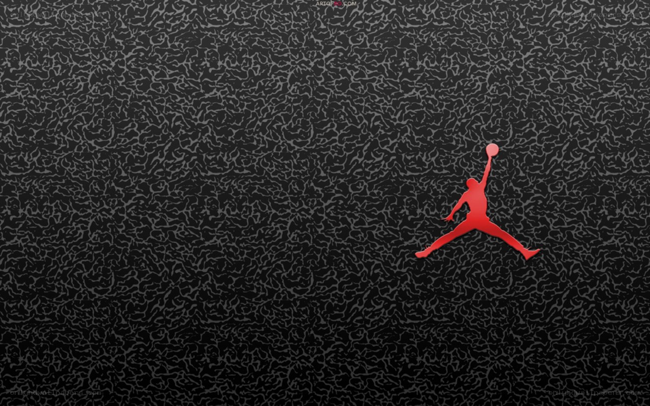 Jordan Jumpman logo on textured background