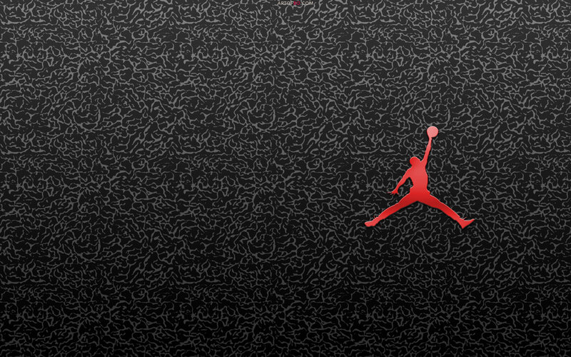 Jordan Jumpman logo on textured background