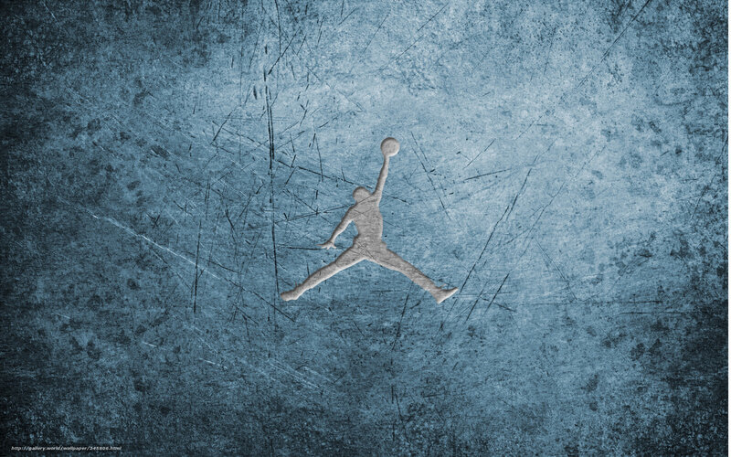 Jordan Jumpman logo on textured background