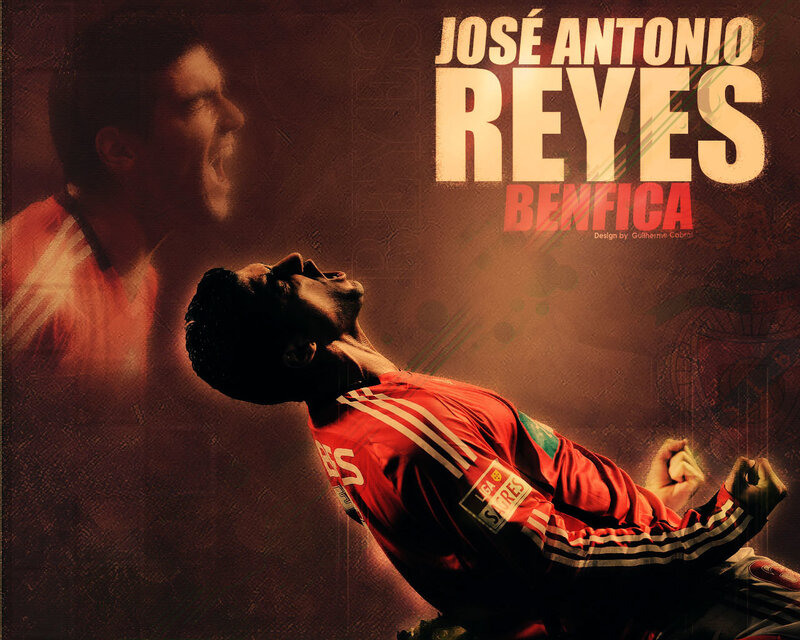 José Antonio Reyes celebration