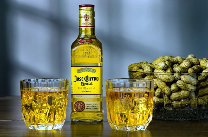 Jose Cuervo Tequila Bottle