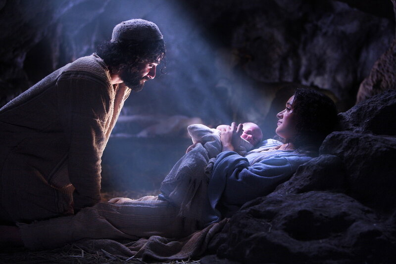 Joseph and Mary with Baby Jesus