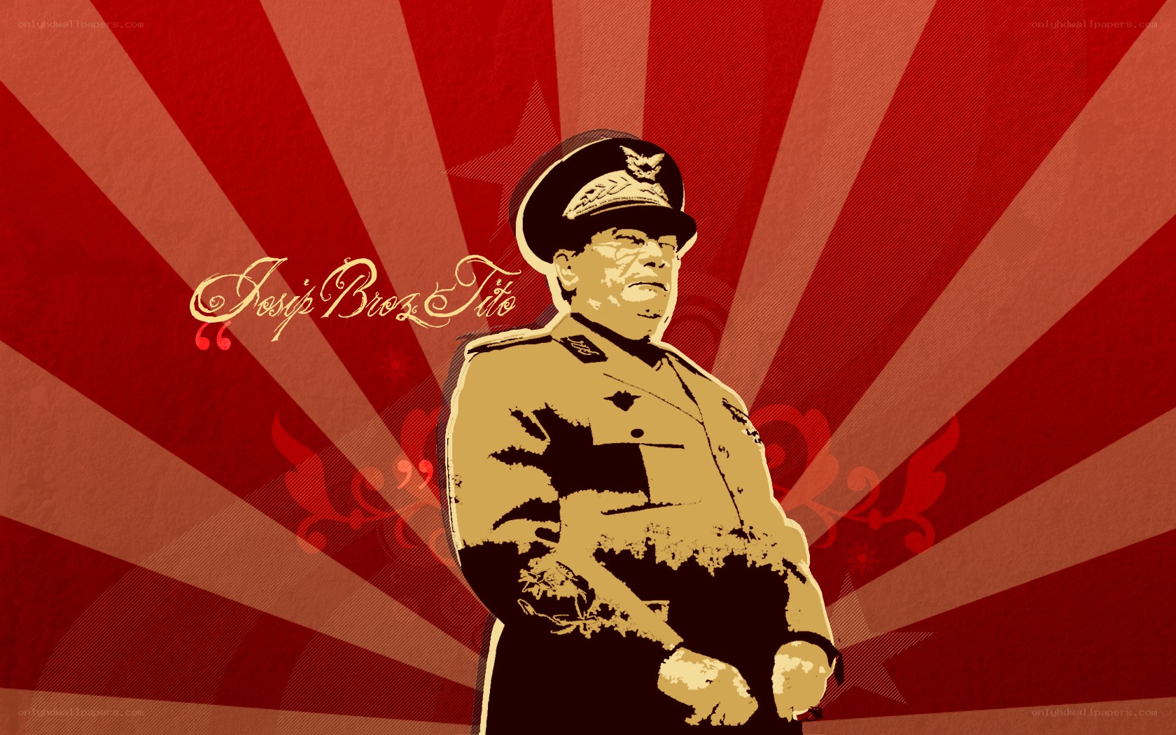 Joseph Broz Tito portrait