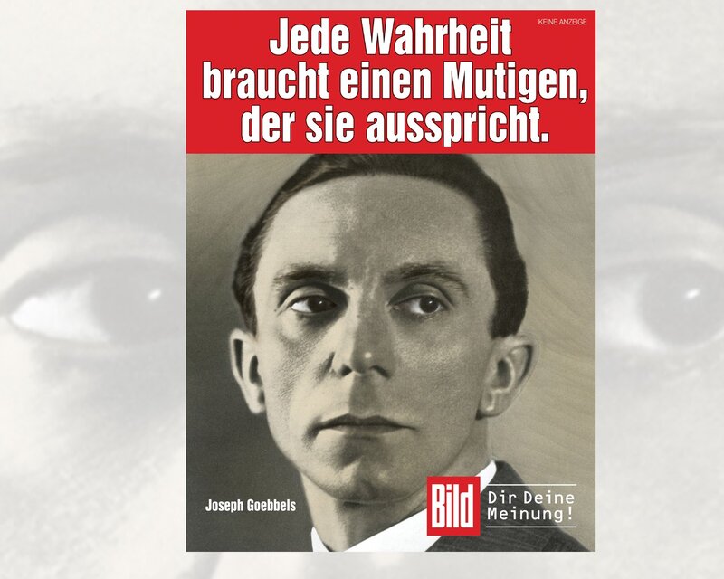 Joseph Goebbels quote