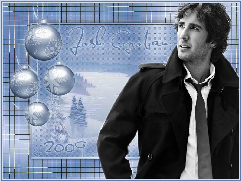 Josh Groban holiday card
