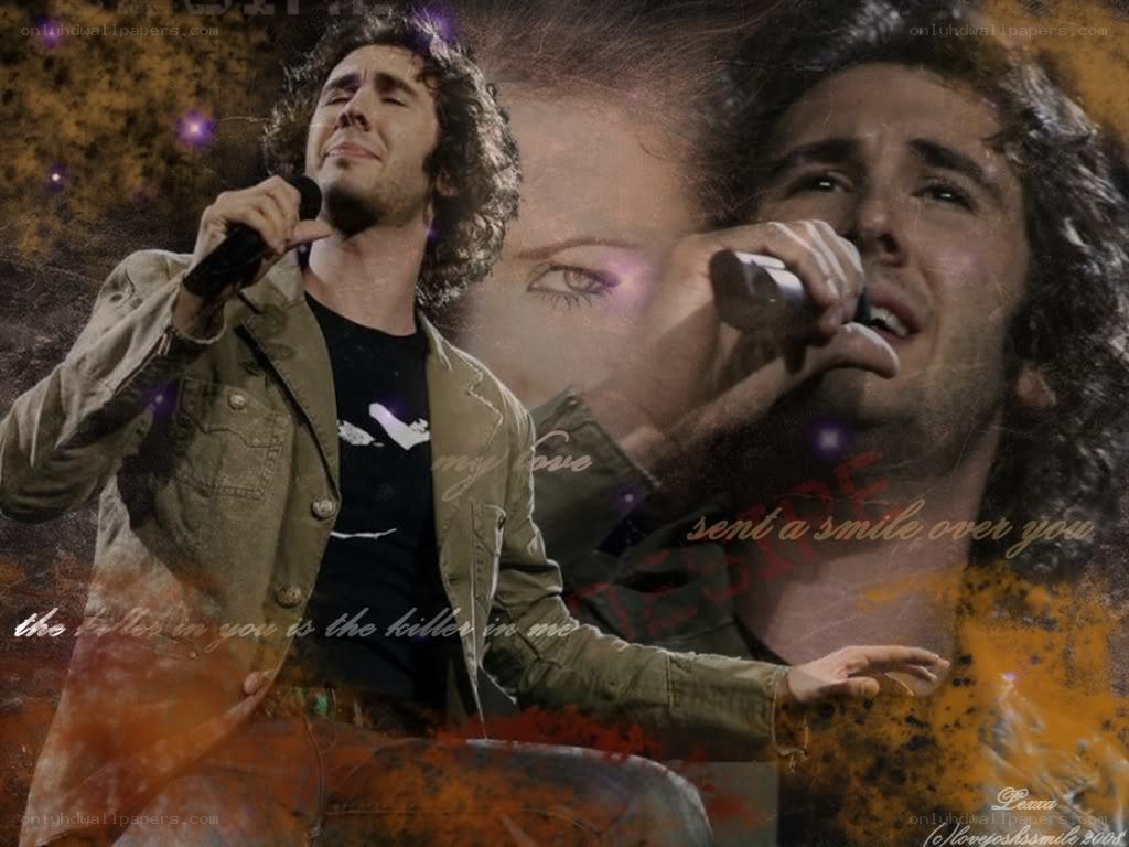 Josh Groban singing performance