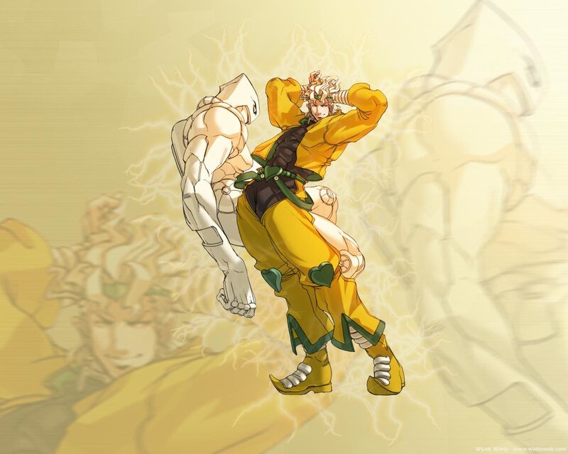 Jotaro Kujo in action