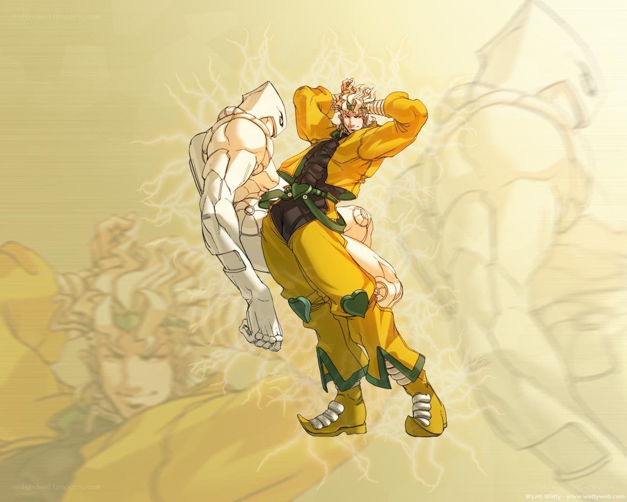 Jotaro Kujo in action