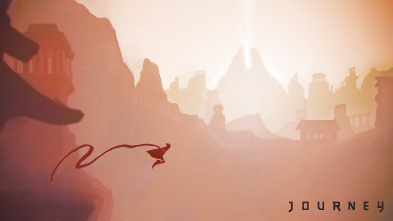journey game art