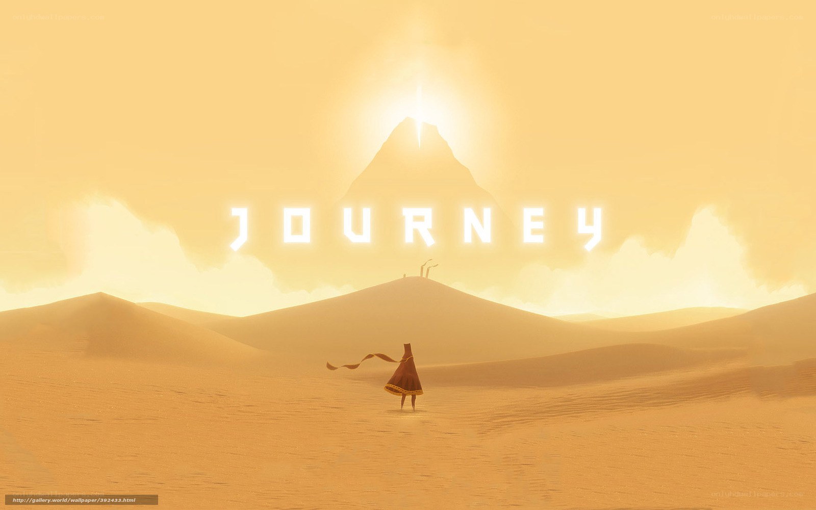 Journey game title screen