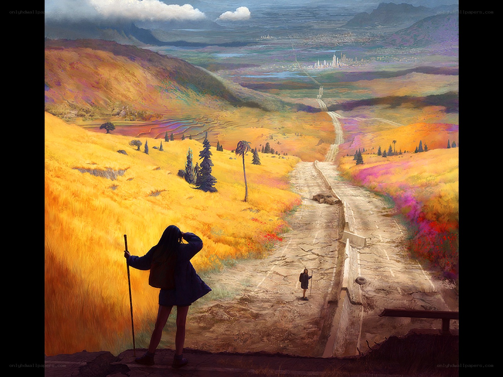 Journey to the distant city