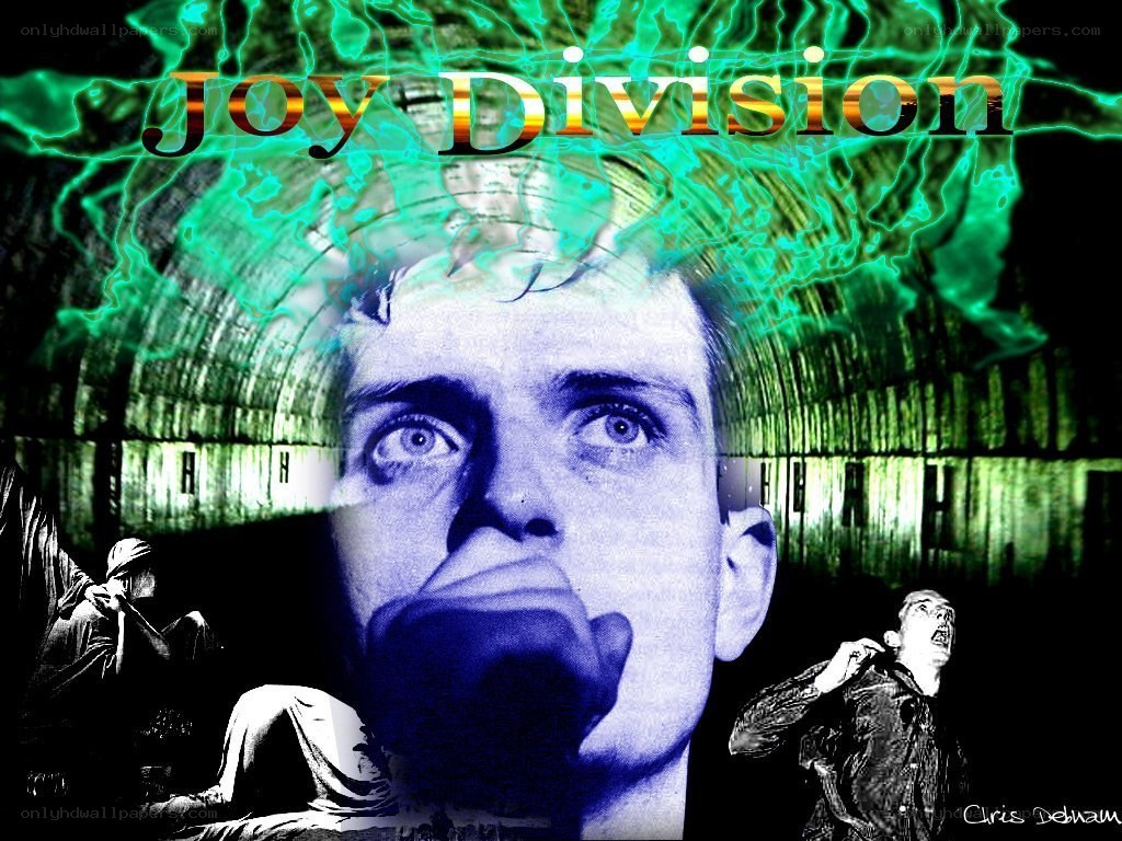 Joy Division band collage