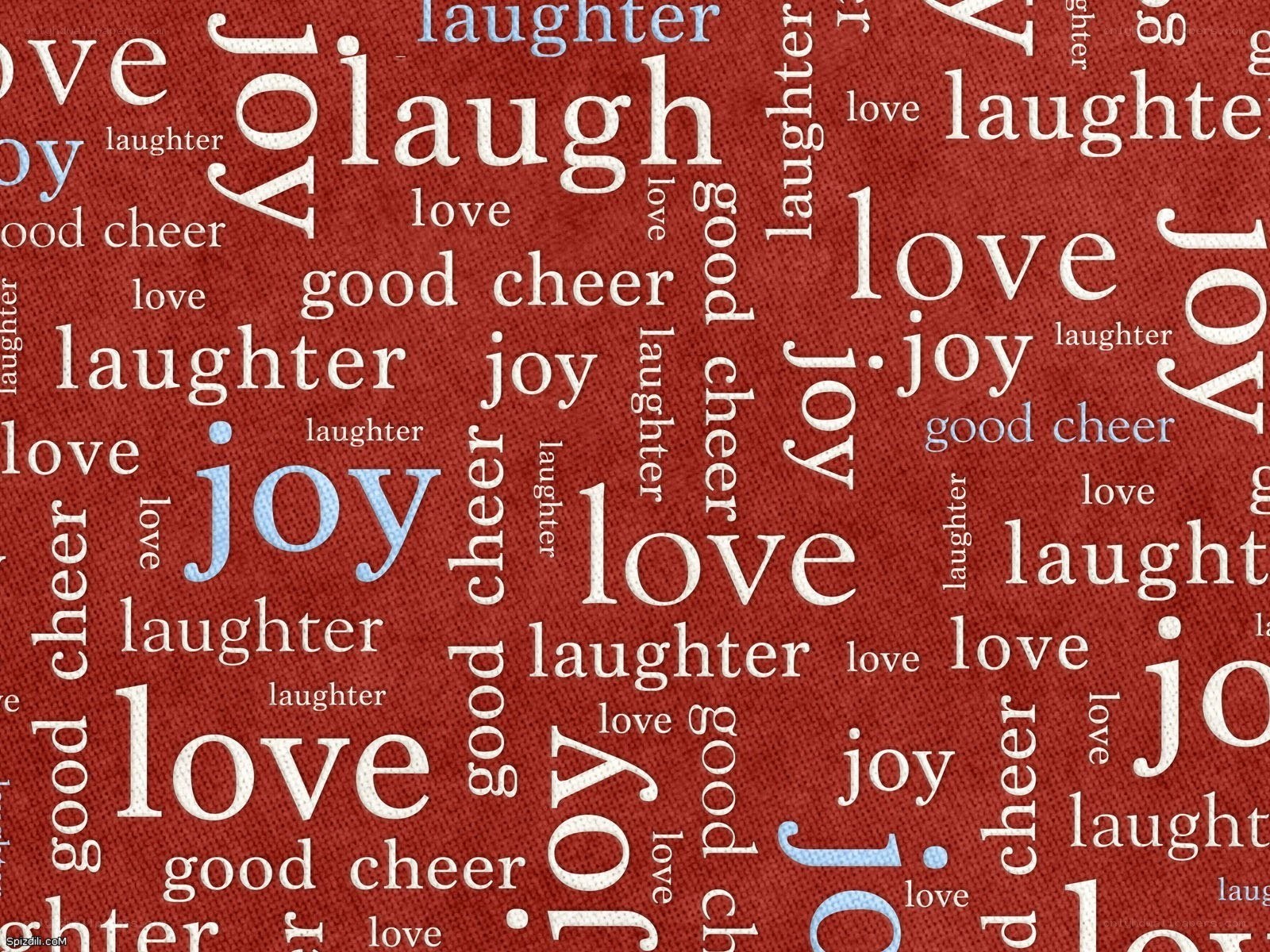 joy love laughter words