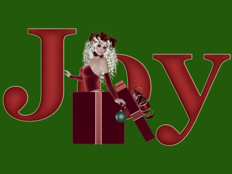 Joyful holiday character illustration
